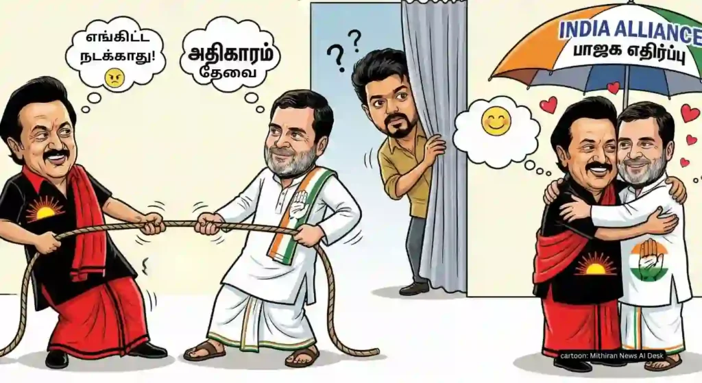 திமுக காங்கிரஸ் விவகாரம்