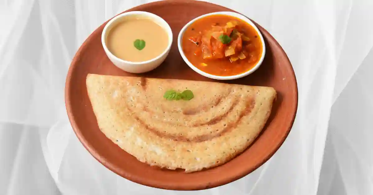 White Dosa: தக்காளி சட்னி காம்பினேஷன்